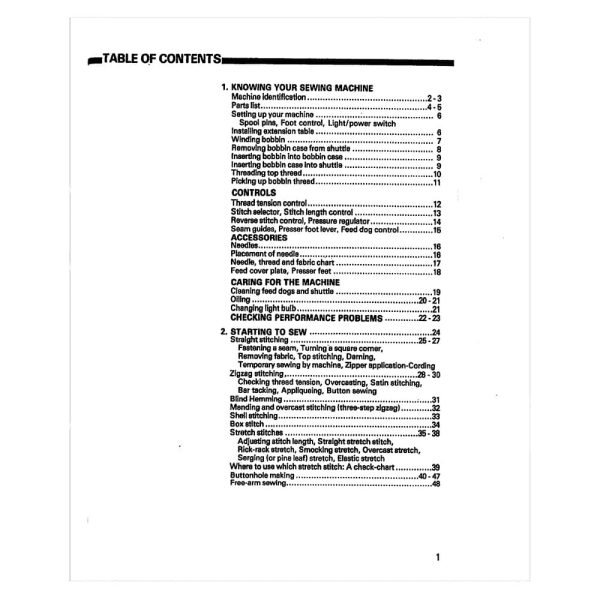 Kenmore 158.13400 Instruction Manual For Cheap - Image 2