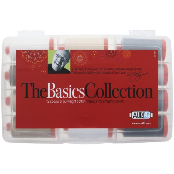 Mark Lipinski Basics Thread Collection, Aurifil (50wt) For Sale - Image 2