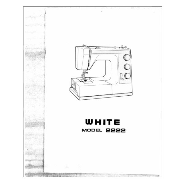 White 2222 Instruction Manual Online Hot Sale