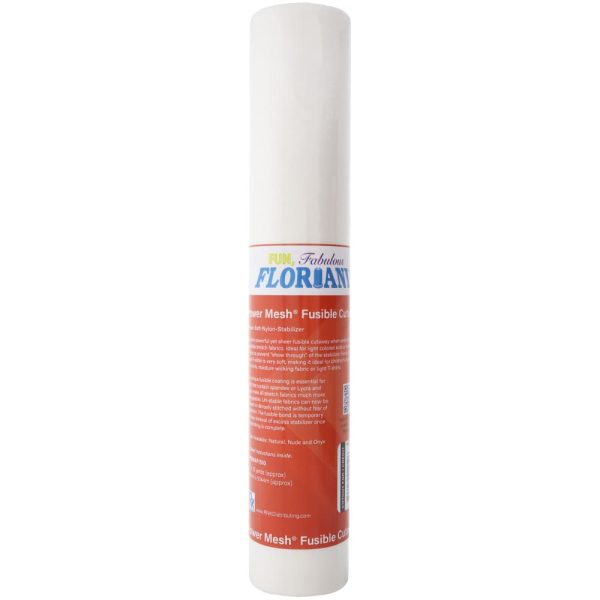 Floriani Power Mesh Fusible Cutaway Stabilizer - Natural on Sale