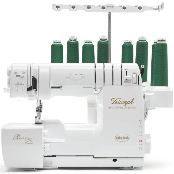 Baby Lock BLETS8 Triumph Air Threading Serger with FREE Bundle ($499 Value) on Sale