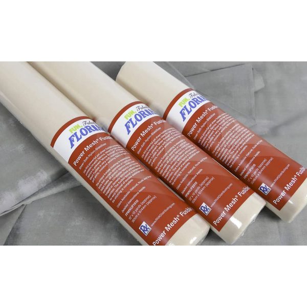Floriani Power Mesh Fusible Cutaway Stabilizer - Natural on Sale - Image 4