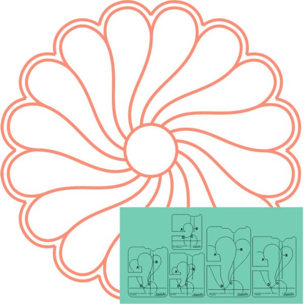 Westalee Design Wreath #16 with Echo Template Set on Sale - Image 2