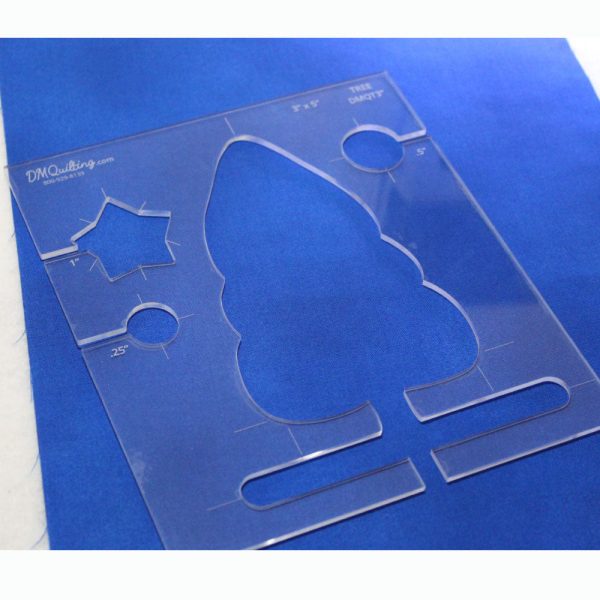 DM Quilting 2pc Tree Template Online Hot Sale - Image 2