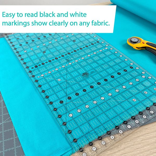 Creative Grids, Big Easy Quilt Ruler 12-1 2  x 24-1 2  For Cheap - Image 3