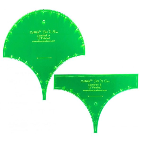 CutRite, Slit  N Sew Clamshell Template For Discount