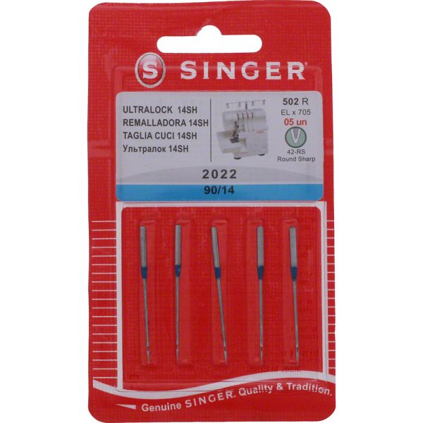 Serger Needles, Singer Type 2022 (5pk) For Cheap